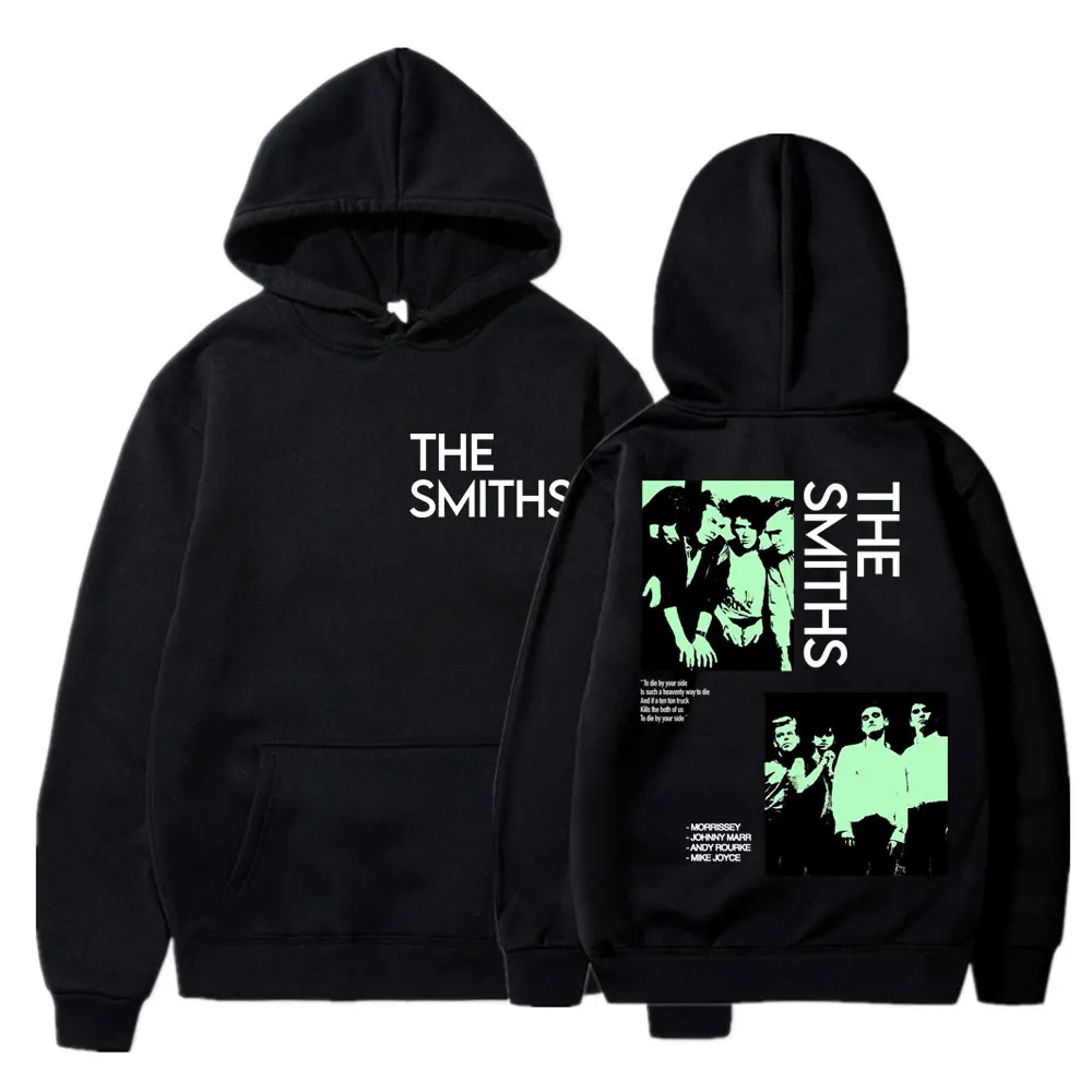 

Толстовки с рисунком рок-группы The Smiths для мужчин и женщин, модная готическая винтажная толстовка, флисовая повседневная уличная одежда большого размера с длинными рукавами