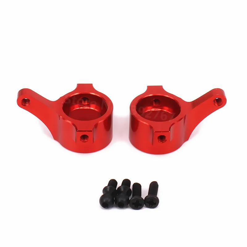 

RC Car Aluminum Alloy Steering Hub Carrier(L/R) For 1/18 Scale Revel 24540 Scorch Hobbico Dromida BX/MT/SC4.18 Monster Truck