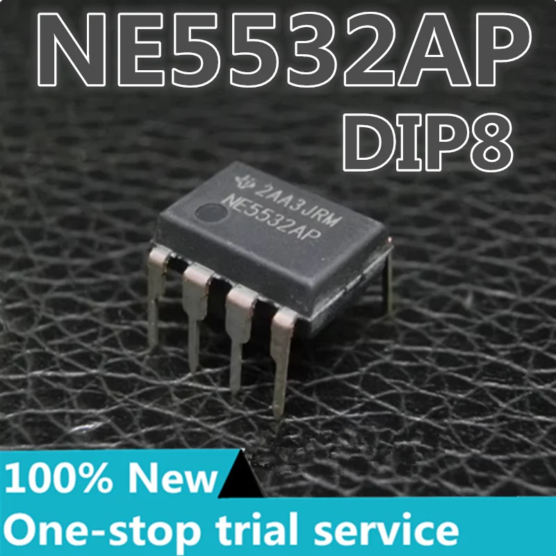 4-50pcs %New NE5532AP DIP8 NE5532APSR Silkscreen N5532A SOP8 dual low noise operational amplifier chip