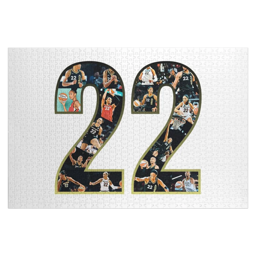 

A'ja 22 Wilson (Black & Yellow) Jigsaw Puzzle Personalized Gift Ideas Iq Works Of Art Photo Personalized Gifts Puzzle