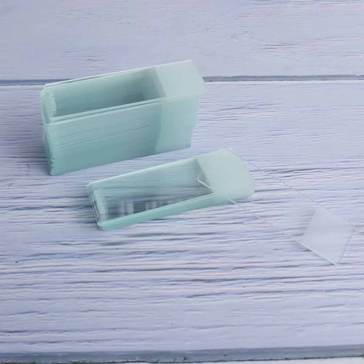 

1 коробка прозрачных стеклянных предметных стекол для микроскопа, оптического класса премиум-класса, для биологических исследований, медицины, судебной науки, образования