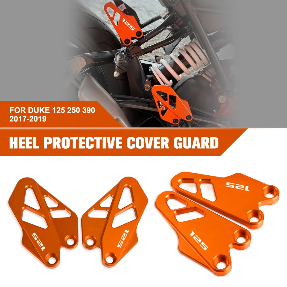 

Motorcycle Front And Rear Heel Protective Cover Guard Set Brake Cylinder Guard For Duke 125 250 390 2017 2018 2019 Duke 250/390