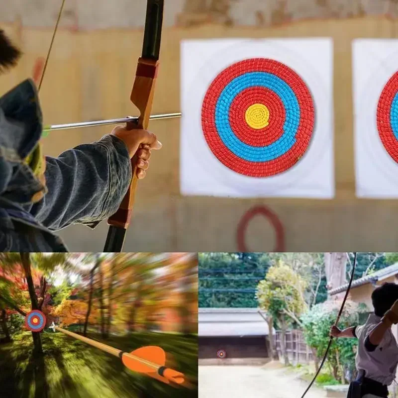 30/40 سنتيمتر مجمع القوس قوس منحني القش اطلاق النار الهدف اليدوية الرماية العشب الهدف تبادل لاطلاق النار ممارسة الأهداف الرماية اكسسوارات #4