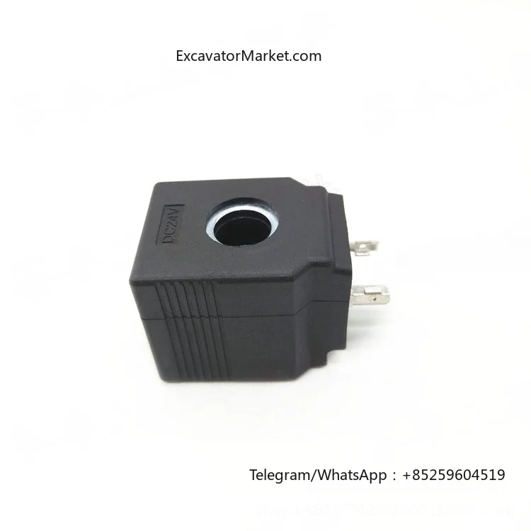 For LOVOL 60 65 85 Pilot safety coil Walking coil Solenoid valve coil excavator accessories For excavator