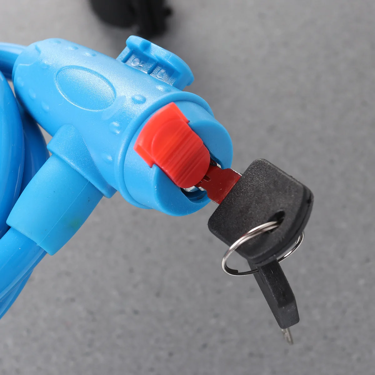 

Bike Cable Lock 1.5m X 10Mm Steel Braided Anti-Theft Lock for Mountain Bicycle Frame Fork Seat Post with Easy Release Mount Blue