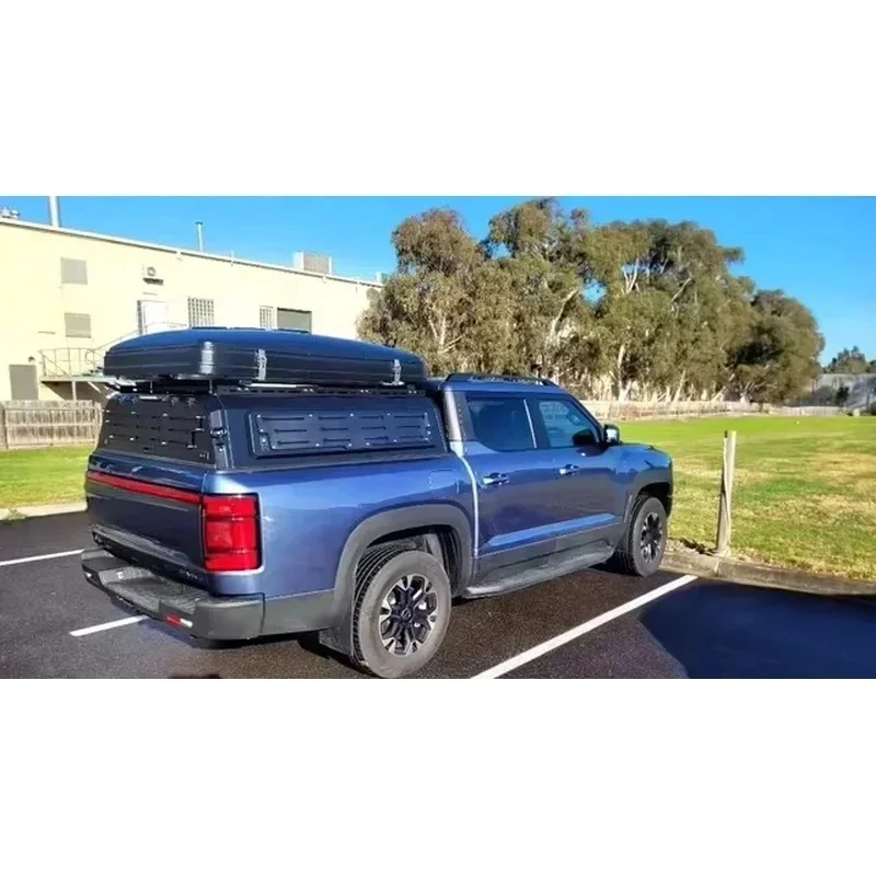 Factory Direct High-Quality Car Accsori4X4 Aluminum Waterproof Busins Style Hardtop Topper Canopy  Pickup Bed