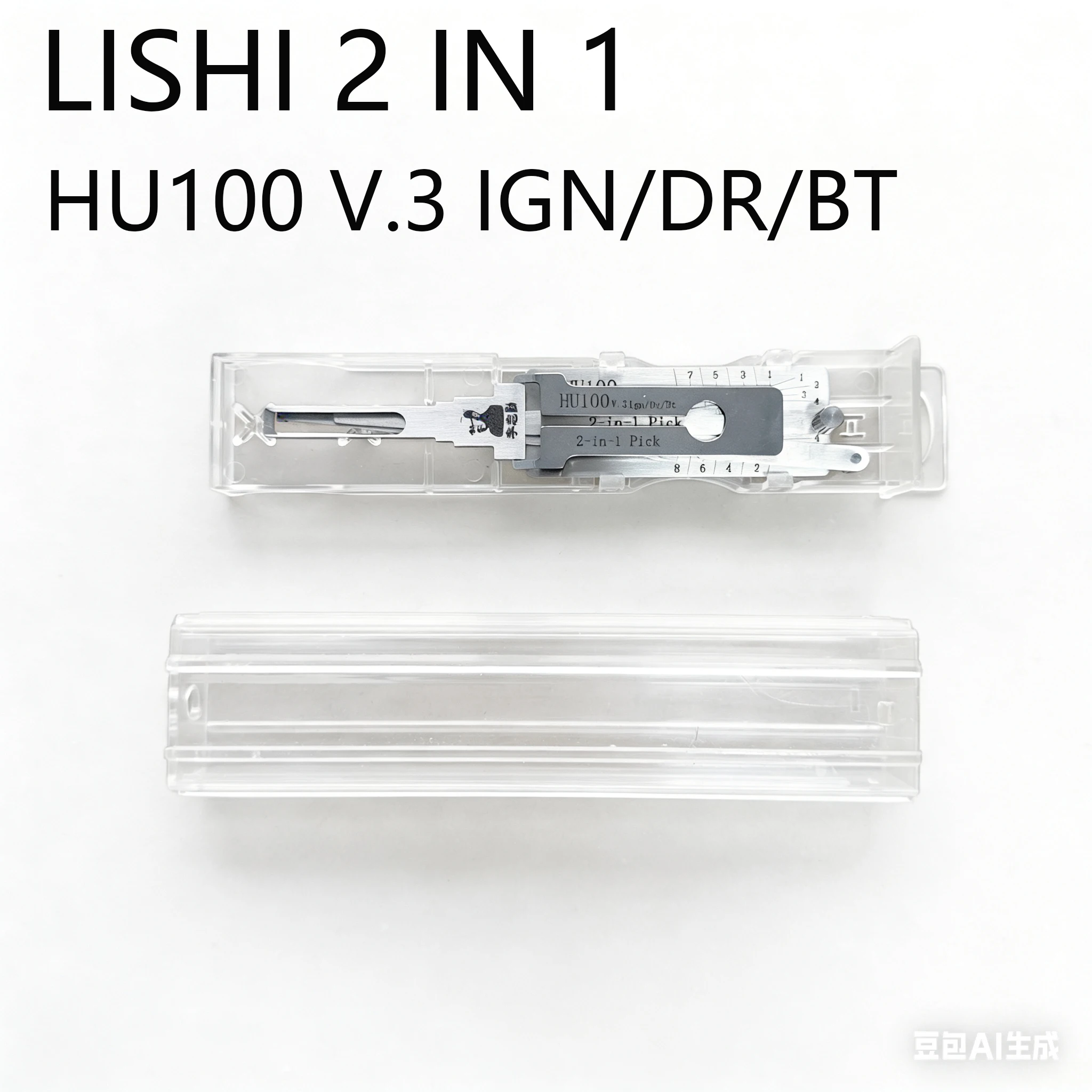 

LISHI Авто. Комплект ключей GM для HOLDEN/OPEL OP-11 (HU100) IGN/DR/BT