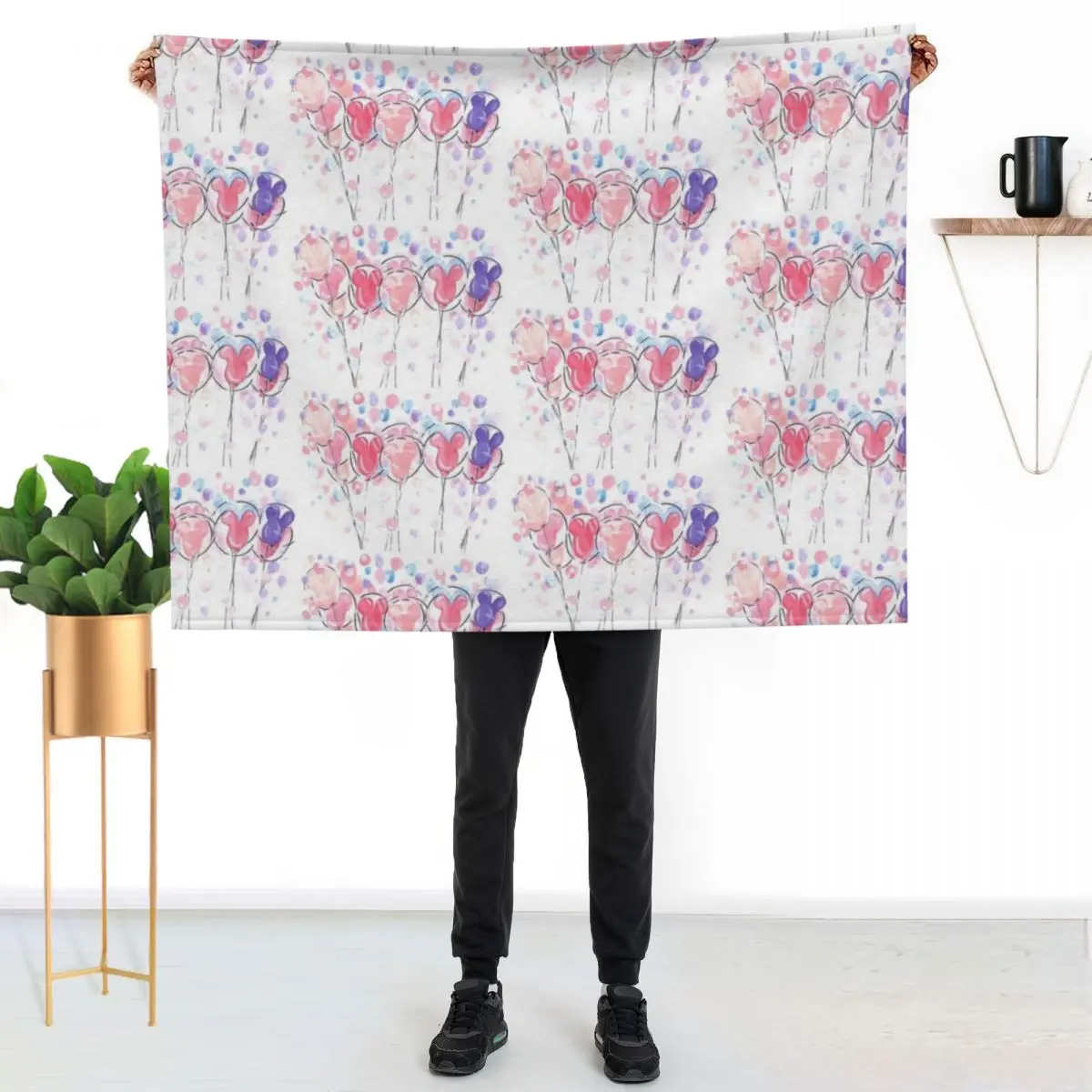 Float Throw Blanket Hair Flannel Soft christmas gifts Cute Plaid valentine gift ideas Blankets