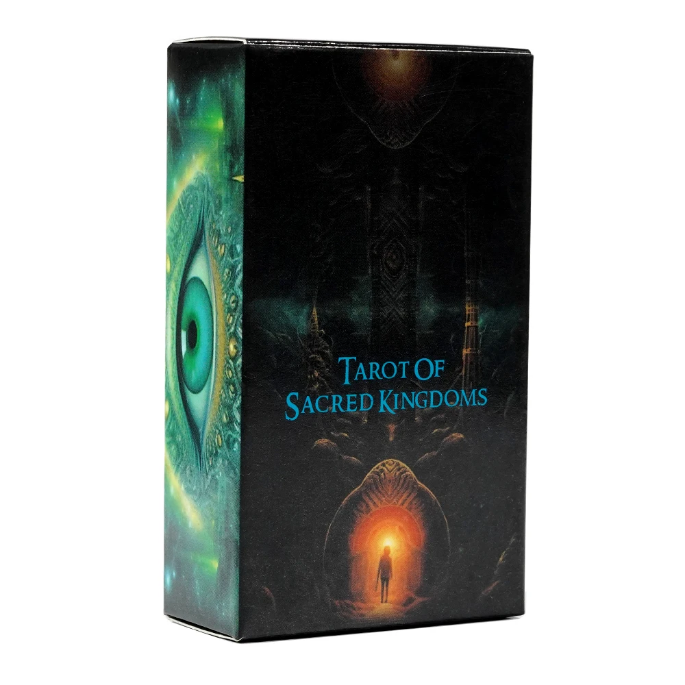 New 78pcs Cards The Tarot of Sacred Kingdoms Tarot Deck Oracle Cards for Spiritual and Energetic Resonance Earth Moon Magic