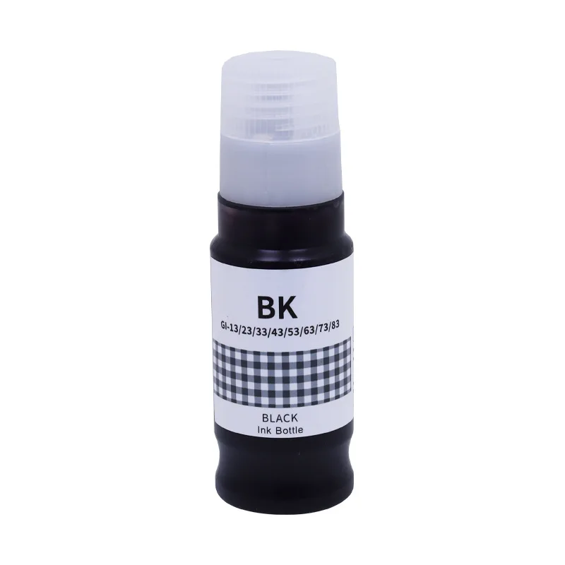 G650 GI53 GI-53 Premium Compatible Color Bulk Water Based Bottle Refill Ink For Canon PIXMA G550 Printer
