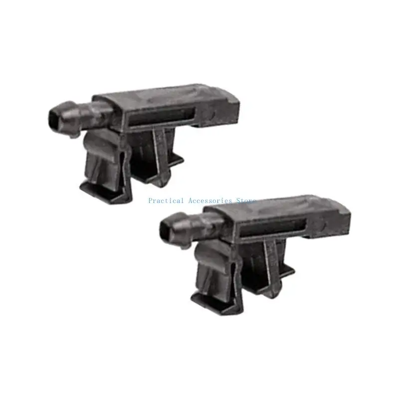 U75E 2 قطعة إصلاح السيارات الضرر المتكبد ممسحة زجاج أمامي رذاذ الماء النفاثة غسالة الفوهات صالح ل 406 605 6438.89 6438.