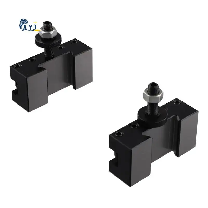AY03-2Pcs mudança rápida ferramenta de torno cnc pós torneamento enfrentando suporte para tornos Tools-250-201 & 250-202