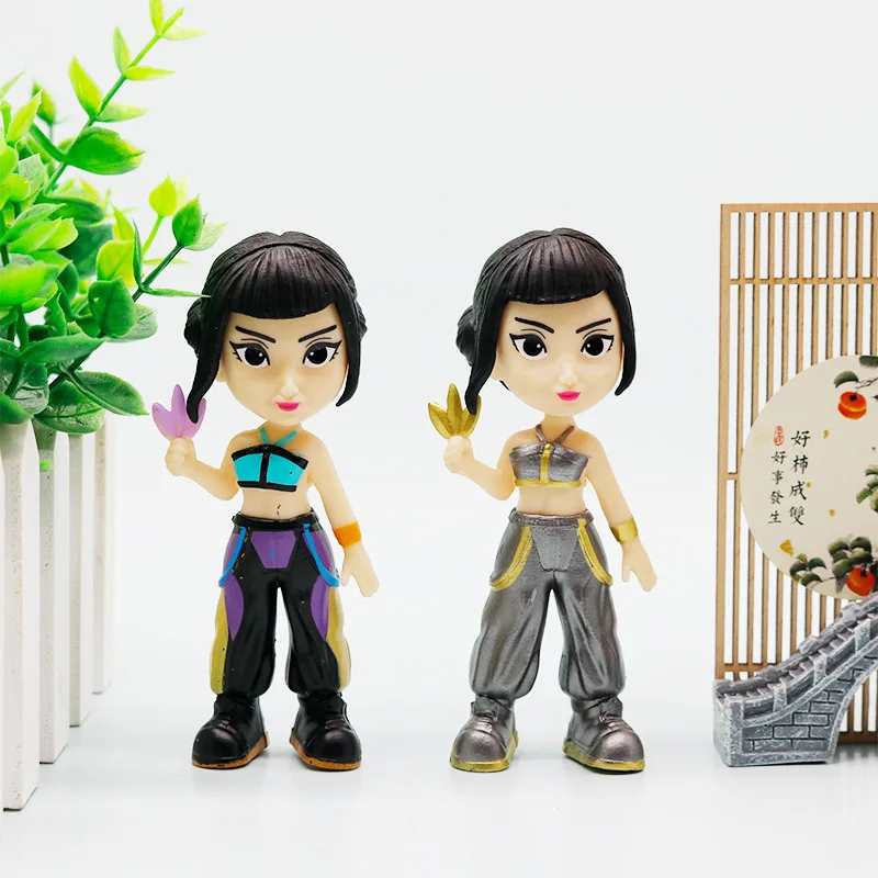 Anime Demon Hunters Gift Kpop Figure Model Toy Cartoon Gaming Peripherals Desk Decoration Collection Figures Model Toy For Kid