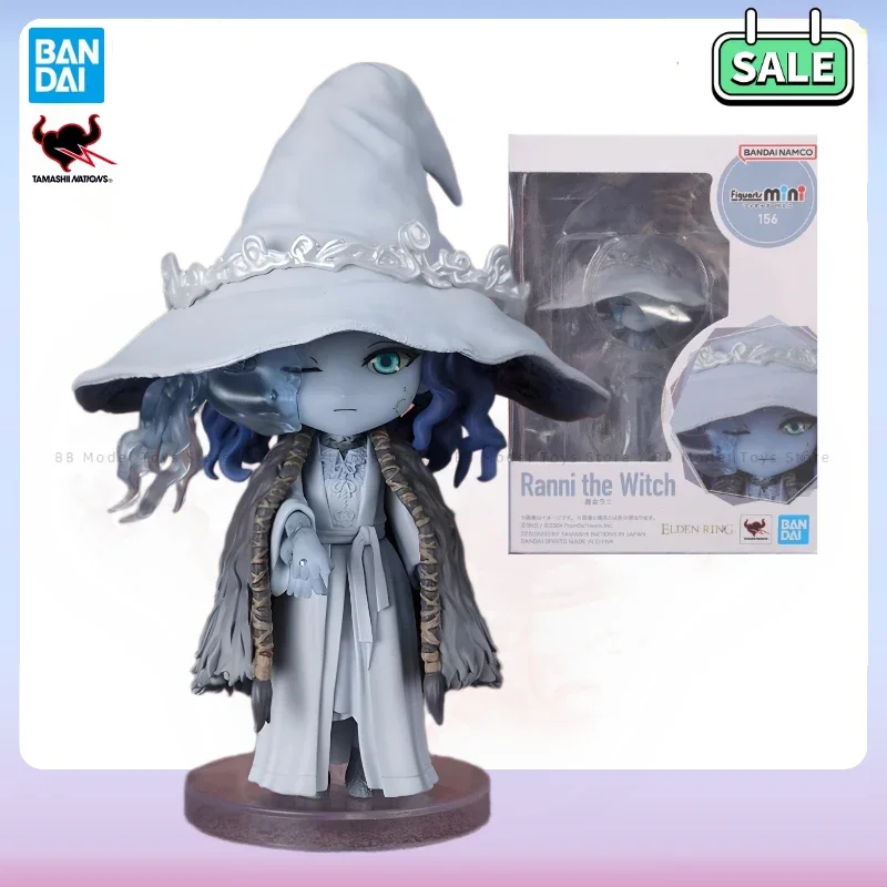 Original box Bandai Figuarts MINI 156 Ranni the Witch ELDEN RING Figure Finished Model kit Anime full Action Toy Gifts for kids