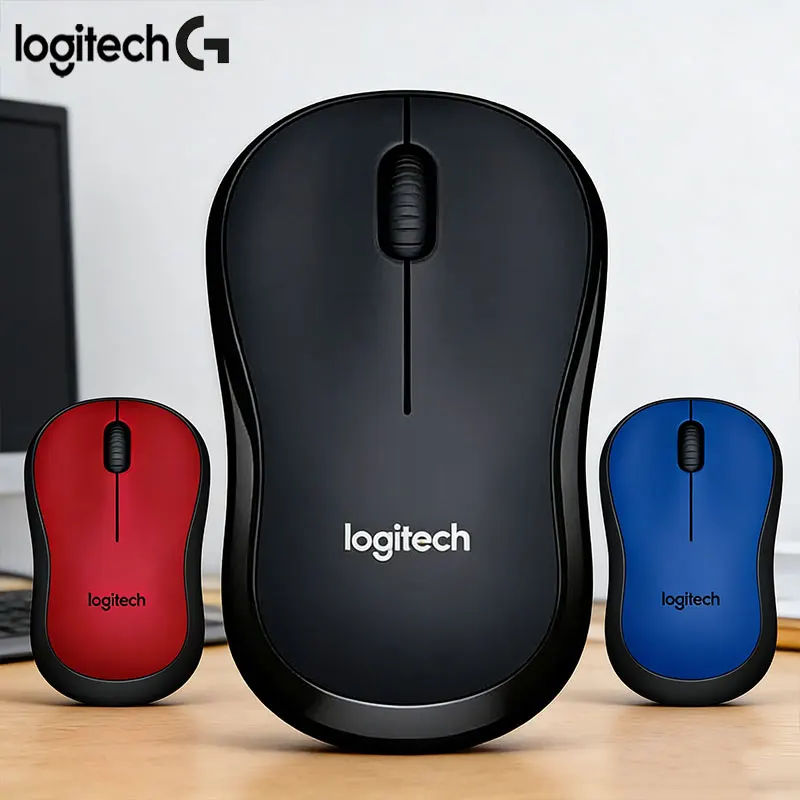 

Logitech M220 wireless dual-mode silent and efficient office mouse, portable, easy to use, compact and flexible