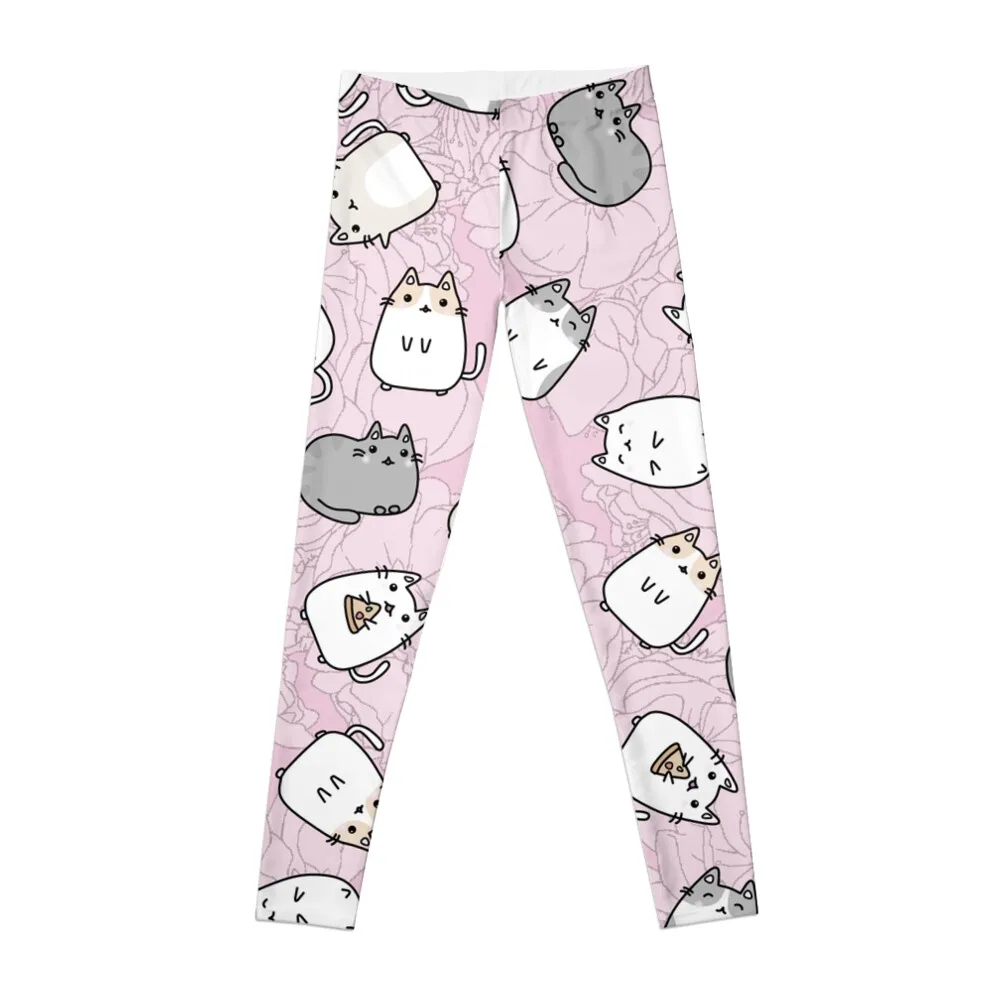 Cute Kawaii Cats Cat Pattern Leggings Female legging pants gym womans Sweatpants Womens Leggings