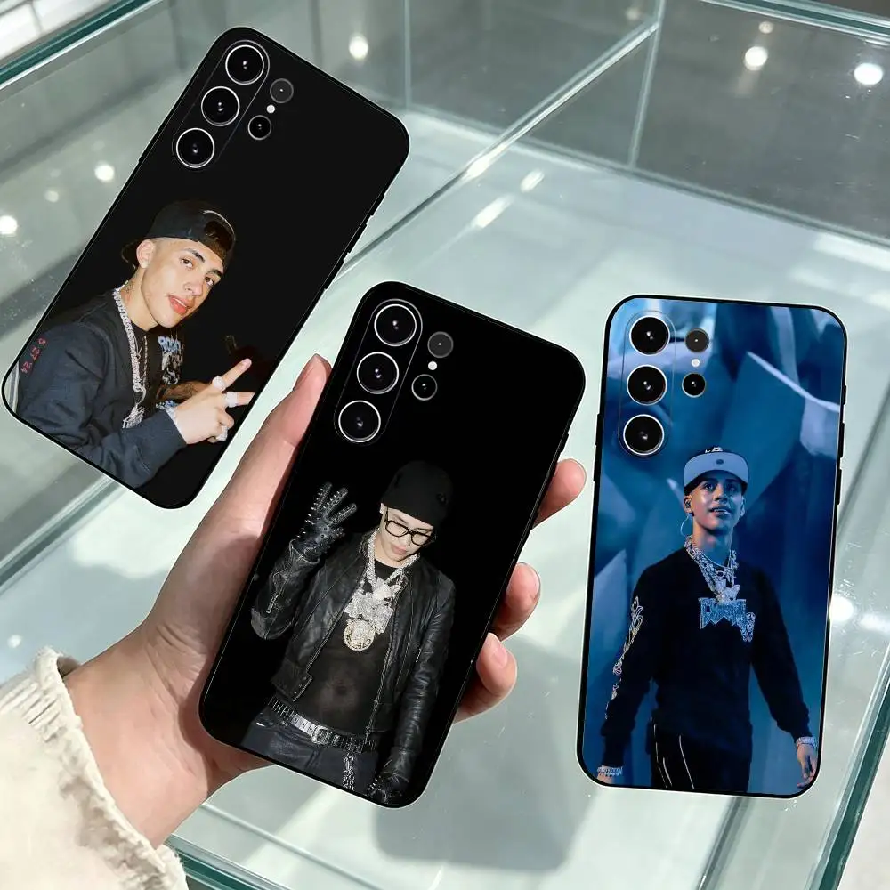 C-Cris MJ Reggaeton  Phone Case Black Silicone Soft For Samsung S26,S25,S24,S23,S22,S21,S30,Ultra,Plus,Fe,Lite