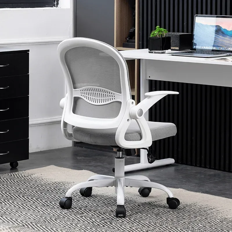 

Компьютерное кресло, эргономичные офисные стулья, молодежный стол Silla, удобный белый вращающийся стул для одного человека, детский дизайн, дешевые стулья