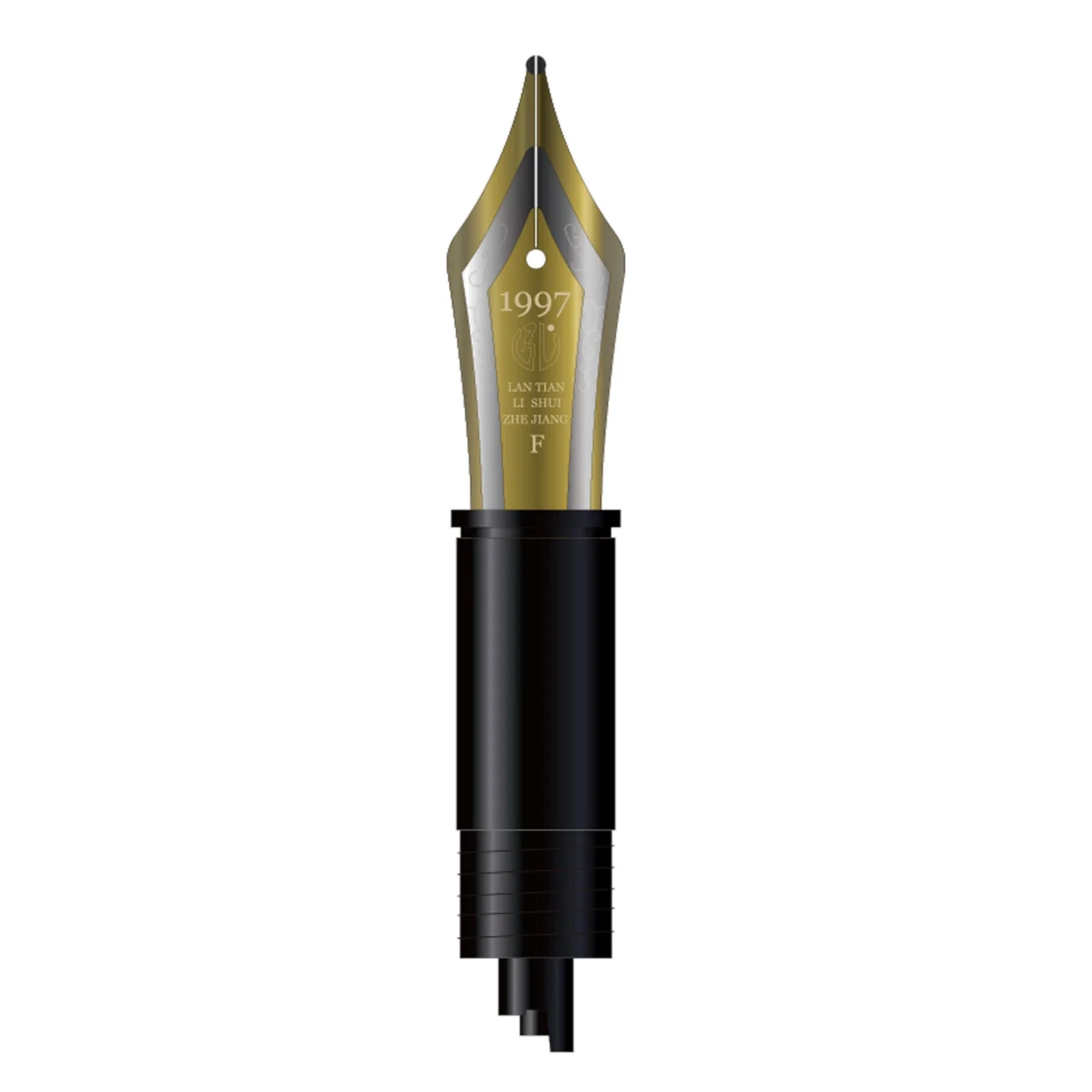 أقلام حبر هونغديان 32 # F/EF Nib For N1S N6 N7 100 أقلام استبدال بنك الاستثمار القومي Nibs قطع قلم المناقير مكتب اللوازم المدرسية