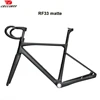 CECCOTTI RF33 T1000 전체 탄소 도로 자전거 프레임 디스크 브레이크 최대 700*32C 자전거 프레임 셋 전체 숨겨진 케이블 디자인 탄소 프레임 4