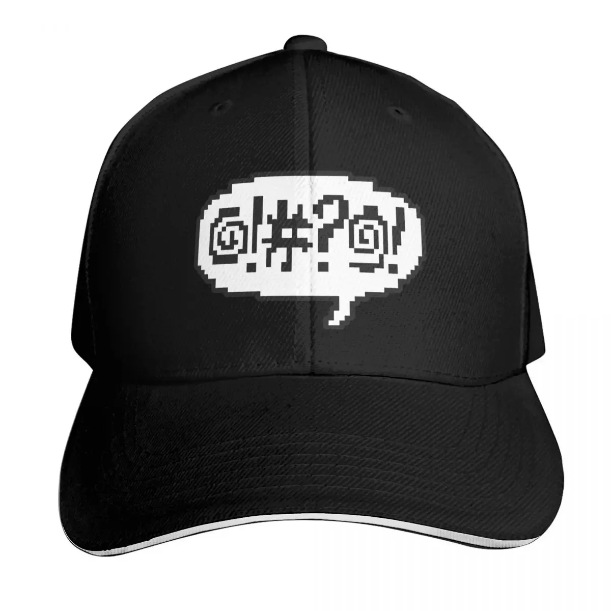 Gorra de béisbol Q*bert Qusswords, gorro de fiesta de espuma, gorro nuevo, gorro de caballo, gorro de golf de anime para hombres y mujeres