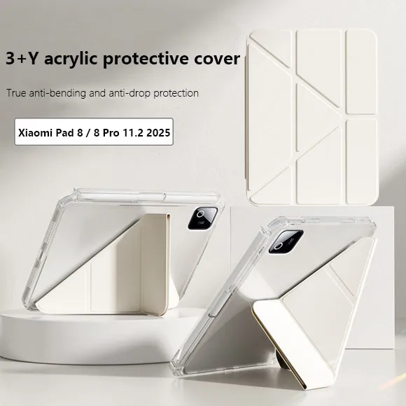 

Акриловый чехол Ice Crystal для Xiaomi Pad 8 8 Pro 11,2 7 7Pro 6 6Pro 5 5Pro 11 Redmi Pad 2 SE 11 8,7 K Pad 8,8 Y-Folding Cover
