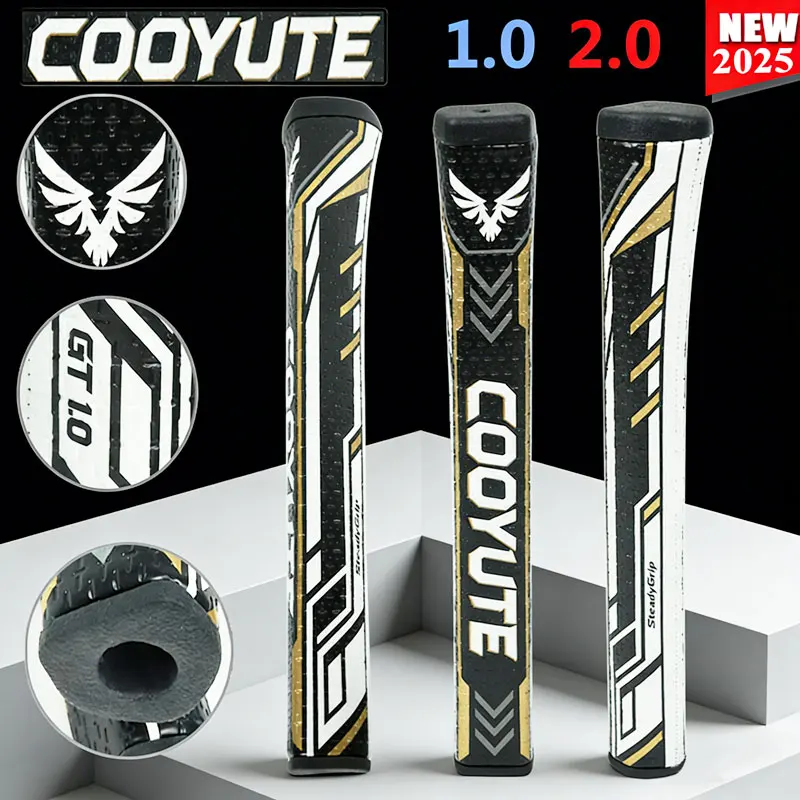 Golf Grips Unisex PU Ultra-light Handle Golf Putter Grips Cooyute TG 1.0 Standard/2.0 Thick Shock-Absorbing Clubs Golf Equipment