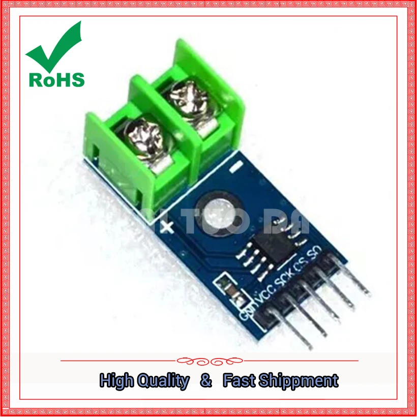 MAX6675 Type K Thermocouple Module Temperature Sensor Program Code Temperature Measurement Module Board