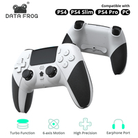 DATA FROG Bluetooth Wireless Controller For PS4 Controller Gamepad For PC Joystick For PS4/PS4 Pro/PS4 Slim Game Console