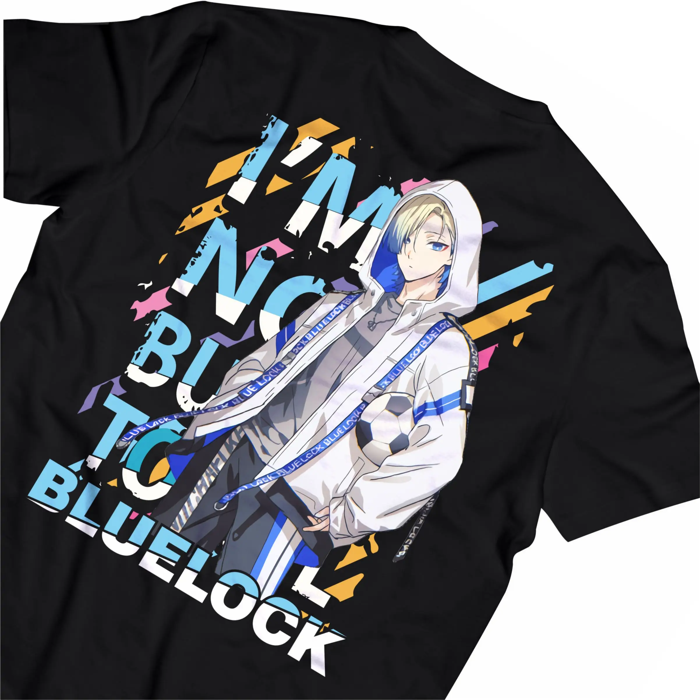 MICHAEL KAESAR BLUELOCK BAJU ANIME JEPANG | T-Shirt Cotton Combed 30s Unisex Streetwear Kaos Oversize