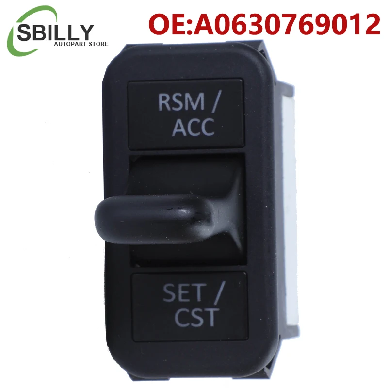 A 0630769012 0630769012 Interruptor de botón de control de crucero al volante para Freightliner Columbia Century Class 2001-2015 9015215