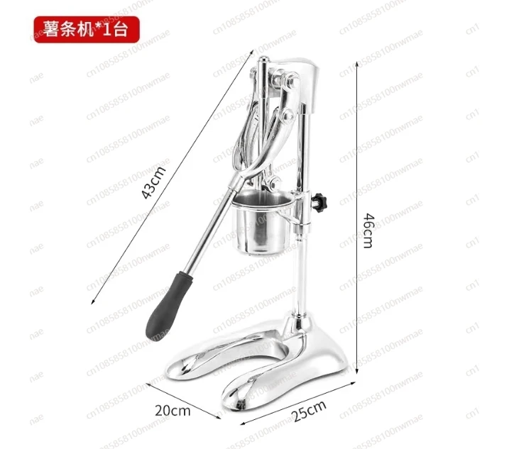 

Super Long French Fries Makers Machines Long Potatoes Fried Chips Extruders Manual Long Fries Maker Machine