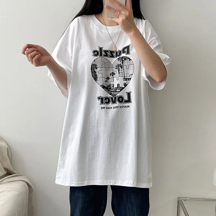 

Y2k Female Autumn Half Sleeve Tees Harajuku Graphic Print Cropped Tops Women Long Sleeve Skinny T-shirt Streetwear 2024