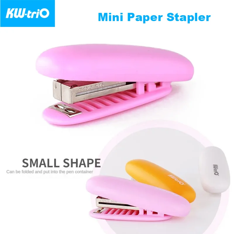 KW-TRIO Stapler Desk Binding Binder Book Durable Paper Posters Stapling School Useful Supplies Stationery Office Accessories