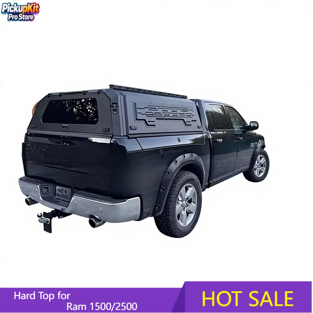 

4x4 Offroad Aluminum Alloy Pickup Truck Canopy Bed Cover for Ram 1500/2500 With Rambox 5.7ft/6.4ft