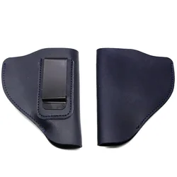 Tactical IWB Leather Holster Right Hand Holster Fits Most J Frame .38 Special for Revolvers Ruger LCR Smith and Wesson Hoster