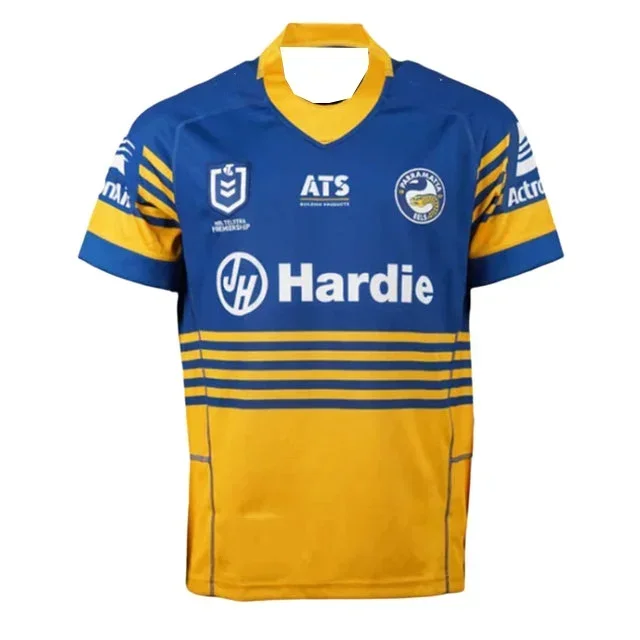 2026 Summer New Parramatta Eels NRL Home Jersey  Family Matching Y2K T-shirt Suitable for Daily and Training Wear