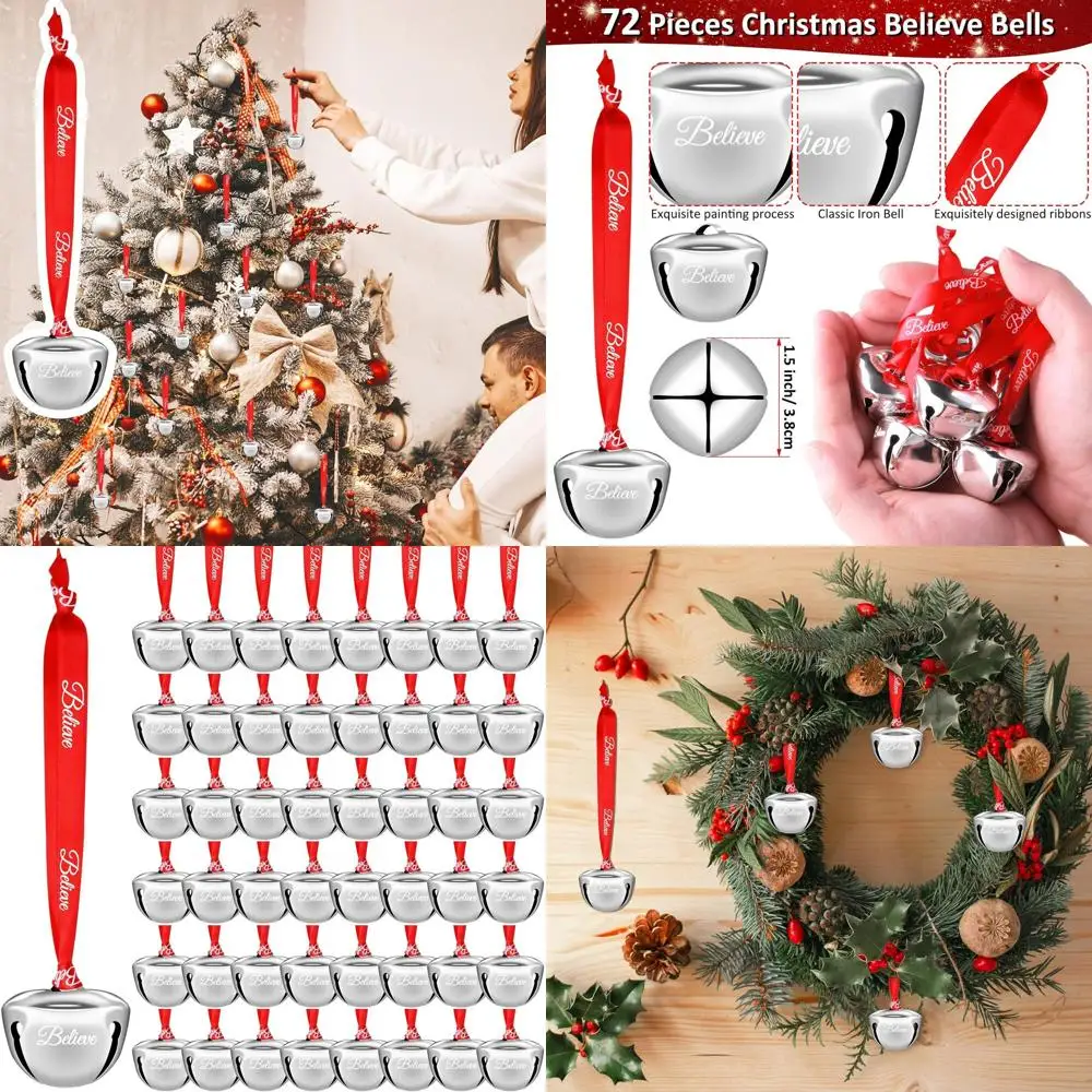 72 Silver-Tone Chri…