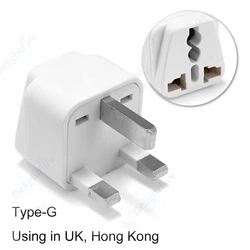 UK Adapter podróżny uniwersalne gniazdo elektryczne US AU ue do wielkiej brytanii Adapter wtyczki gniazdo elektryczne gniazdo zasilania konwerter mocy