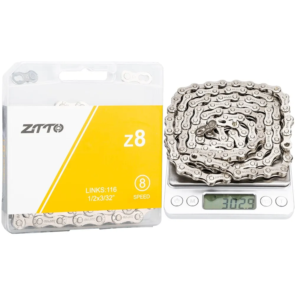 ZTTO 8 9 10 Geschwindigkeit Velocidade Fahrradkette 8s 9s 10s MTB Mountain Road Bike HG53 HG73 M2000 3500 Sora Ketten Goldene Teile