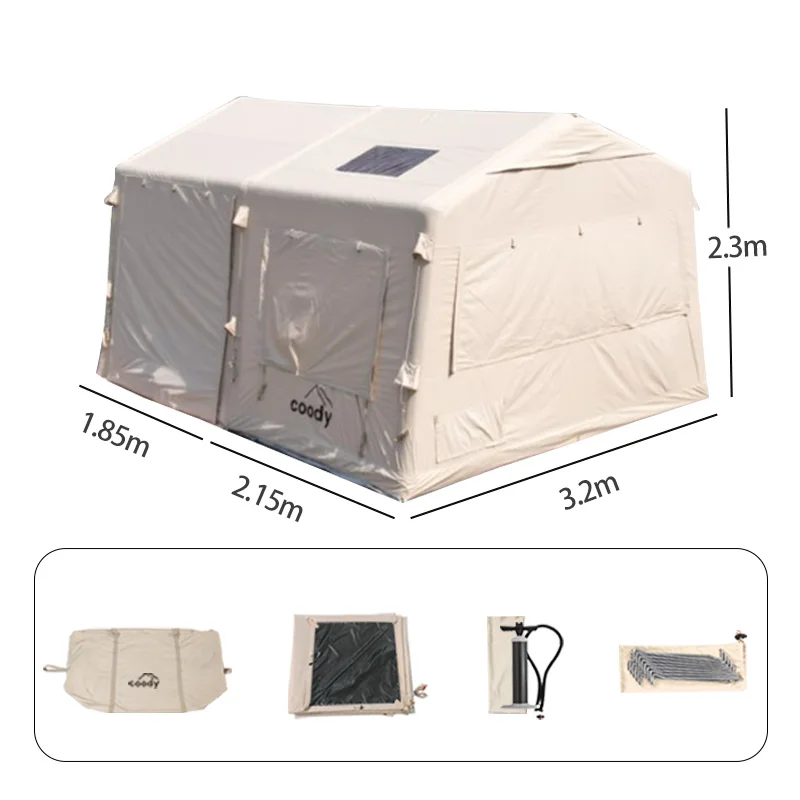 Air Tent 12X Waterproof And Perfect UV Protection Large Inflatable Tent For Sale