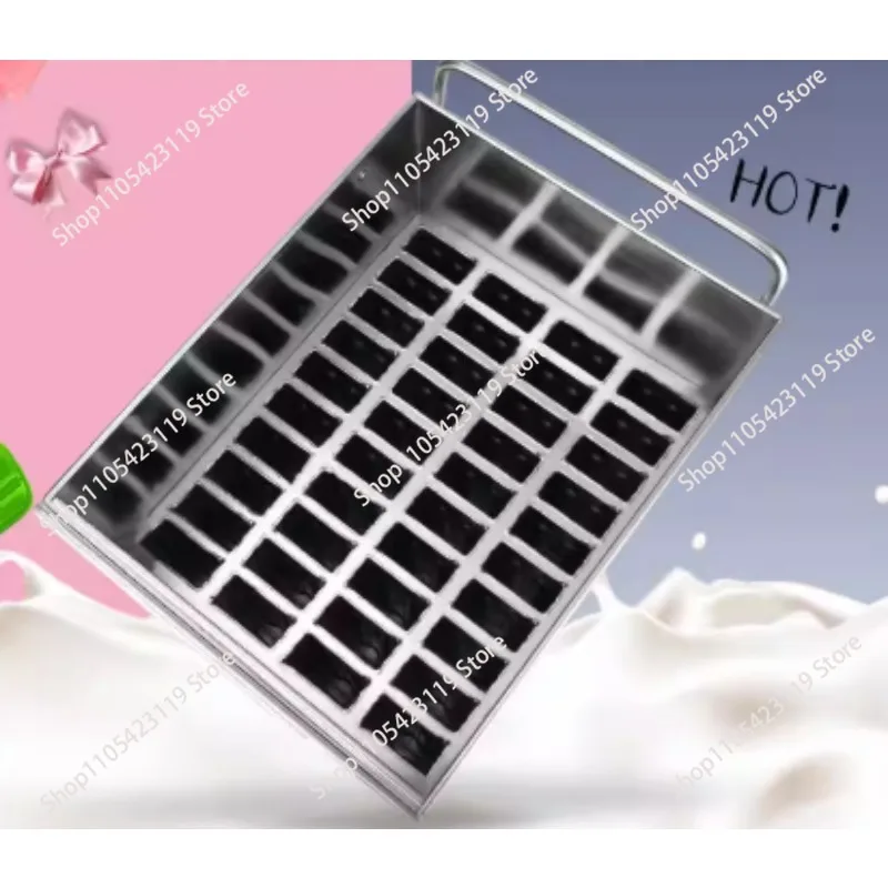 40pcs Stainless Steel Popsicle Mould Ice Lolly Mold For Popsicle Machine Fruit Shape DIY Ice Cream Molds With Sticks Holder