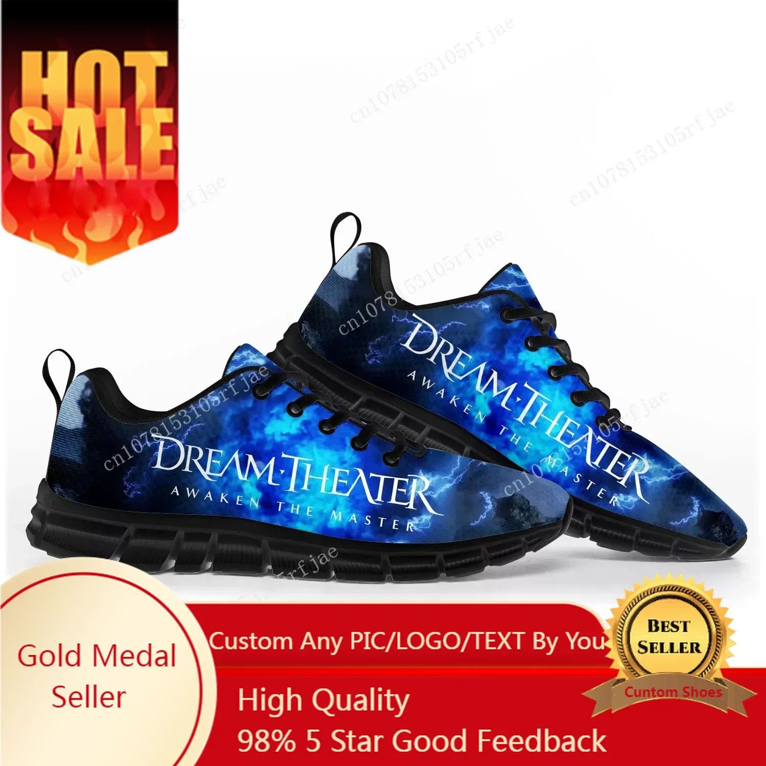 

Dream Theater Rock Band Music Sports Shoes Mens Womens Teenager Kids Children Sneakers Casual Custom Couple Shoes