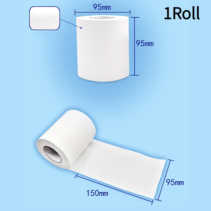 Toilet Paper Bulk Rolls Bath Tissue Bathroom White Soft 4 Ply Lot 100g