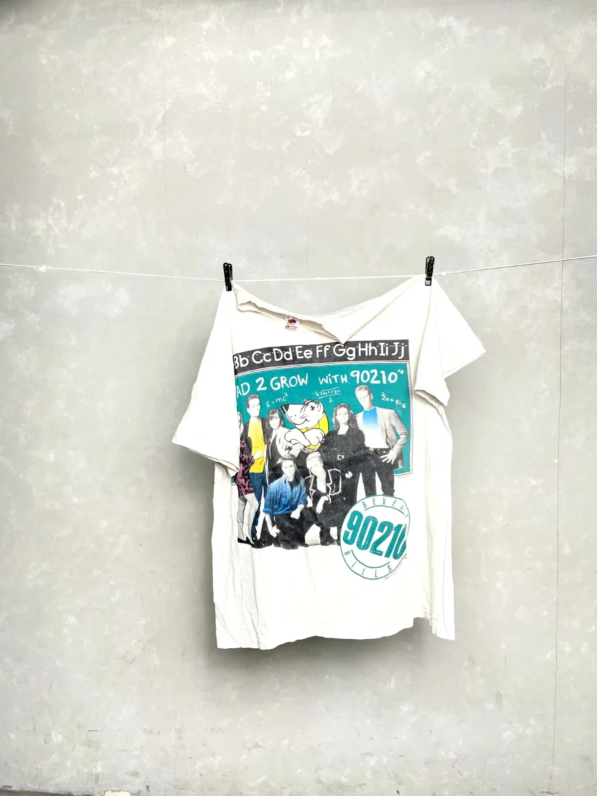 

Beverly Hills 'Had 2 Grow with 90210' vintage t shirt 90s