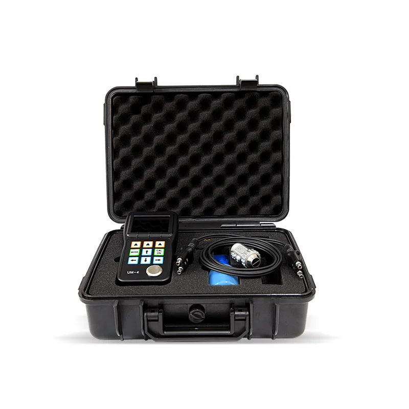 YUSHI المحمولة UM-4 مقياس السماكة الرقمي شاشة LED عالية الدقة