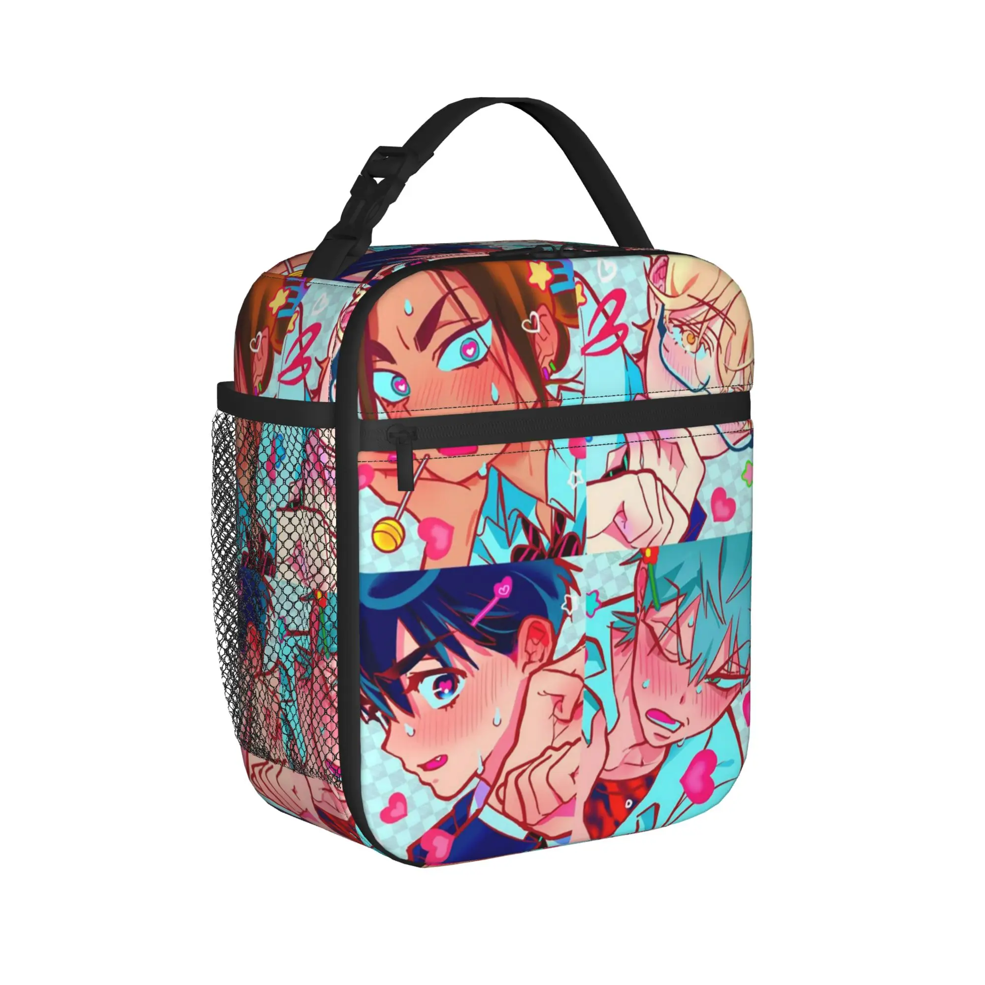 Alien Stage Anime Insulated Lunch Bag Leakproof Luka Ivan Till Mizi Lunch Container Cooler Bag Tote Lunch Box Work Bento Pouch