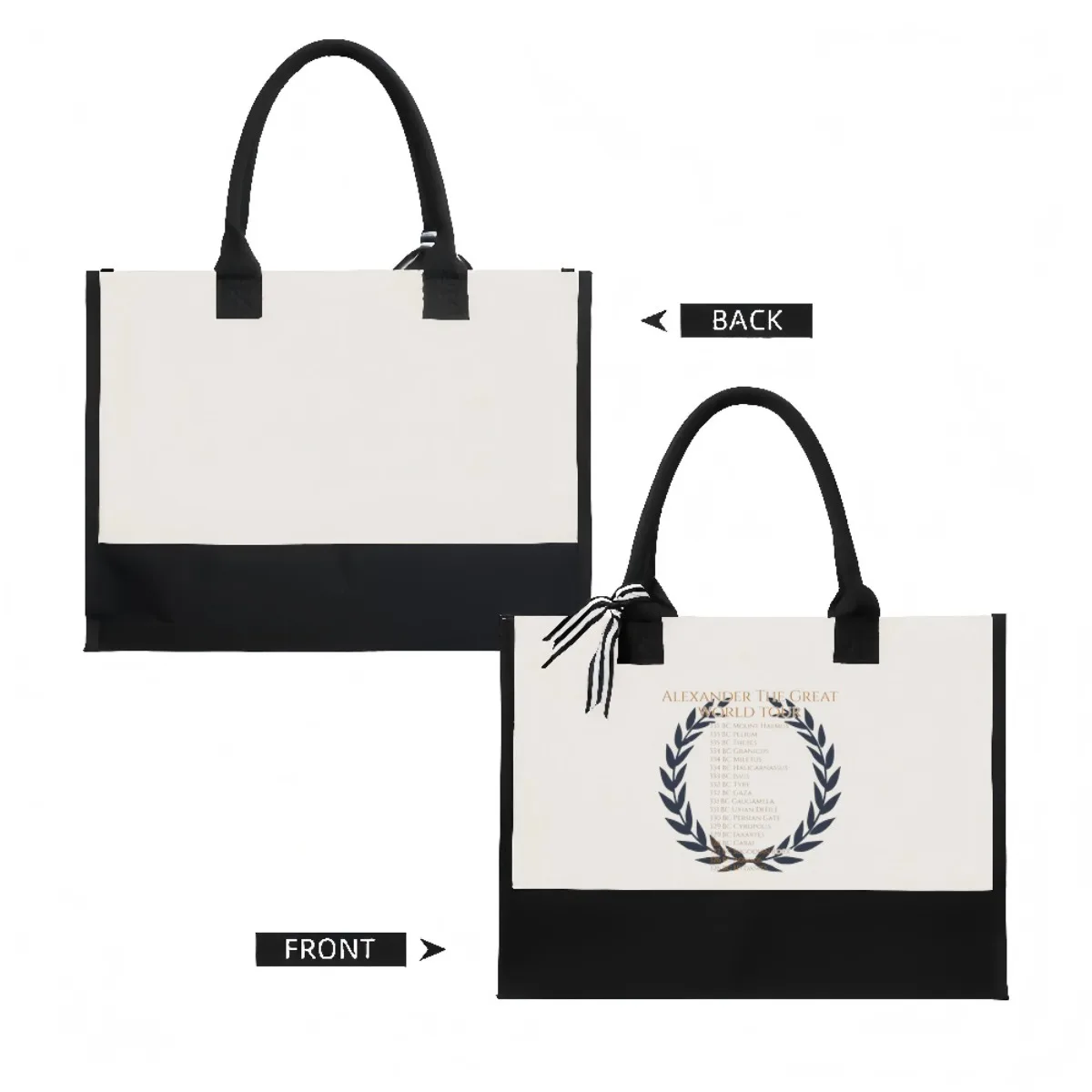 ألكسندر جولة حول العالم العظيم 2026 وصول جديد موضة عملية واسعة قابلة لإعادة الاستخدام حمل حقيبة نمط طباعة 2 لهجة الثقيلة لار