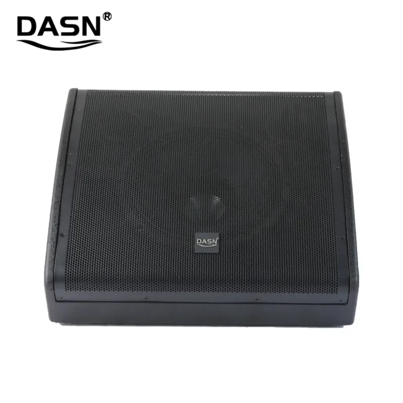 For Dsn MS15DE 2400W 15 Inch DSP Active Coaxial Wooden Sound Power Stage Studio Band DJ Singer Professional Monitor Speaker
