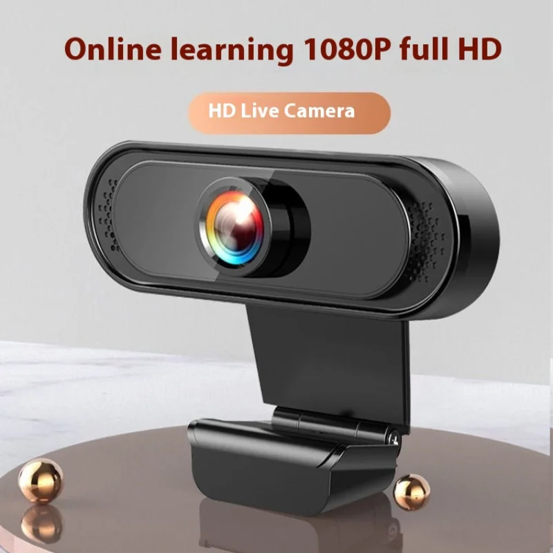 كاميرا ويب Xiaomi 1080P عالية الدقة USB ضبط تلقائي للصورة 720P كاميرا كمبيوتر إلغاء الضوضاء مع ميكروفون كاميرا ويب لمؤتمر الفيديو في الوقت الحقيقي